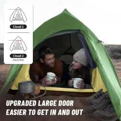 NATUREHIKE Cloud Up: Ultralekki dwuosobowy namiot na przygody
